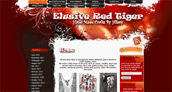Desktop Screenshot of elusiveredtiger.com